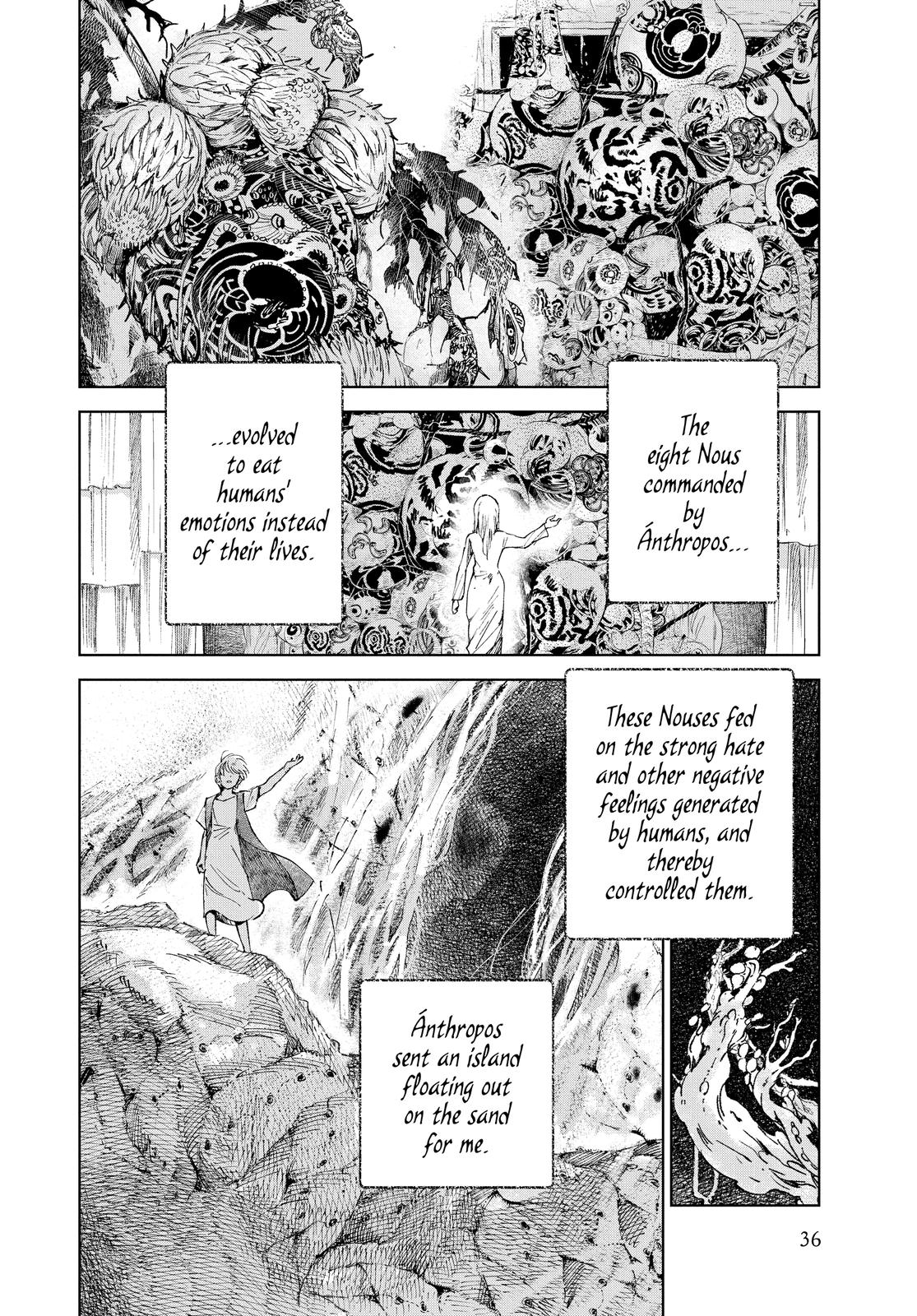 Kujira no Kora wa Sajou ni Utau Chapter 85 page 36 - Chapter 85