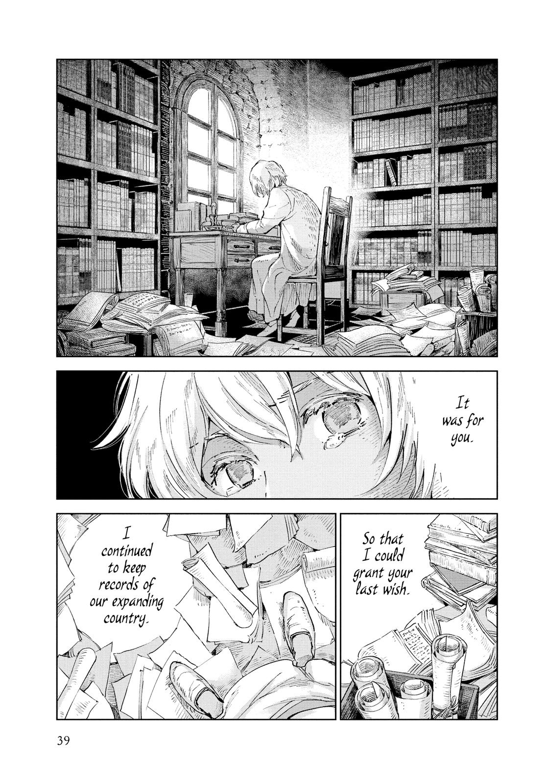 Kujira no Kora wa Sajou ni Utau Chapter 85 page 39 - Chapter 85