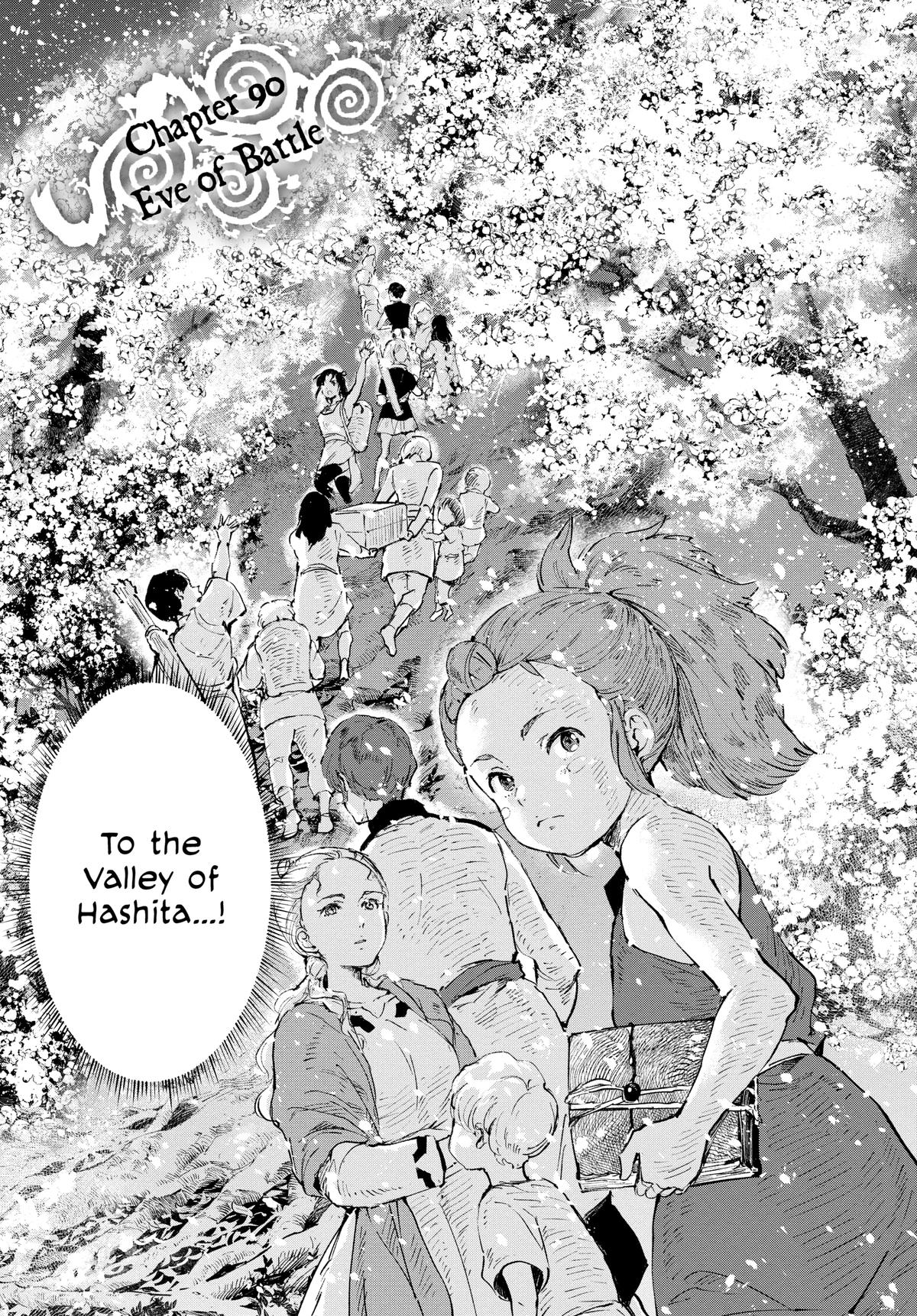Kujira no Kora wa Sajou ni Utau Chapter 90 page 1 - Chapter 90