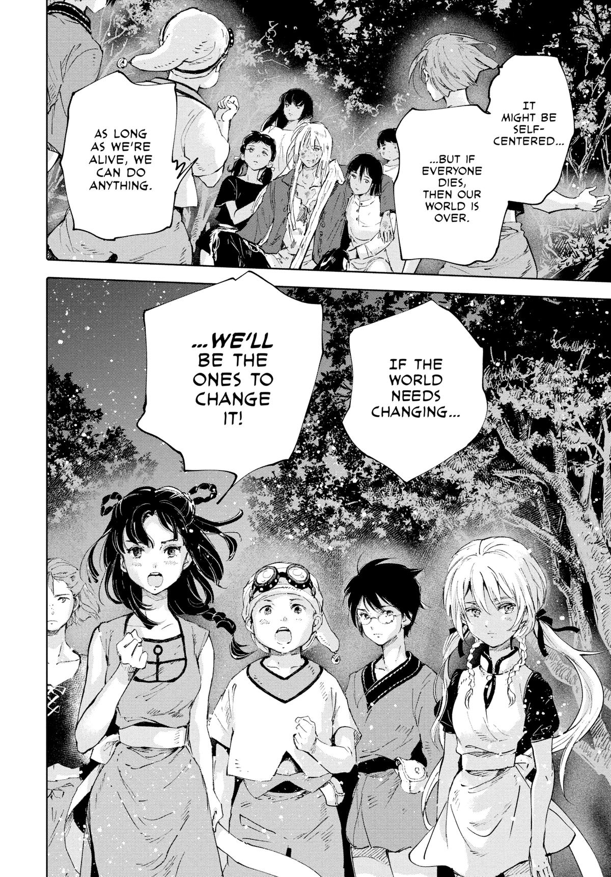 Kujira no Kora wa Sajou ni Utau Chapter 90 page 20 - Chapter 90