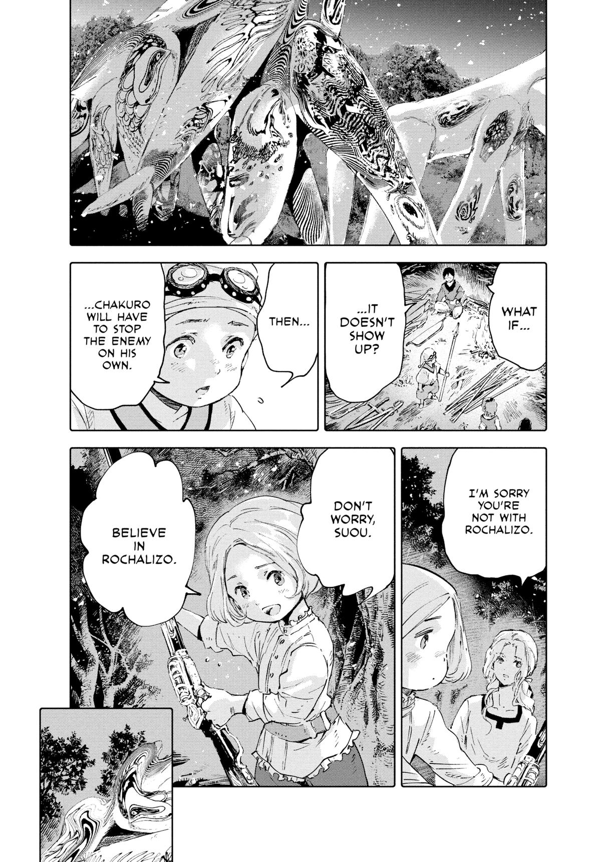 Kujira no Kora wa Sajou ni Utau Chapter 90 page 21 - Chapter 90
