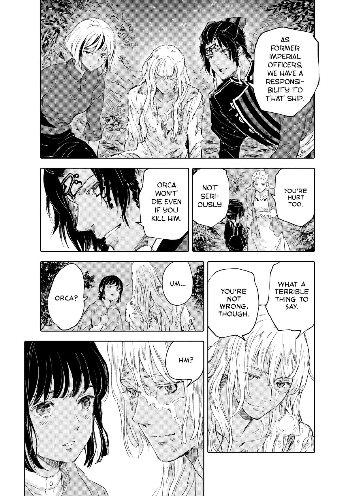 Kujira no Kora wa Sajou ni Utau Chapter 90 page 9 - Chapter 90
