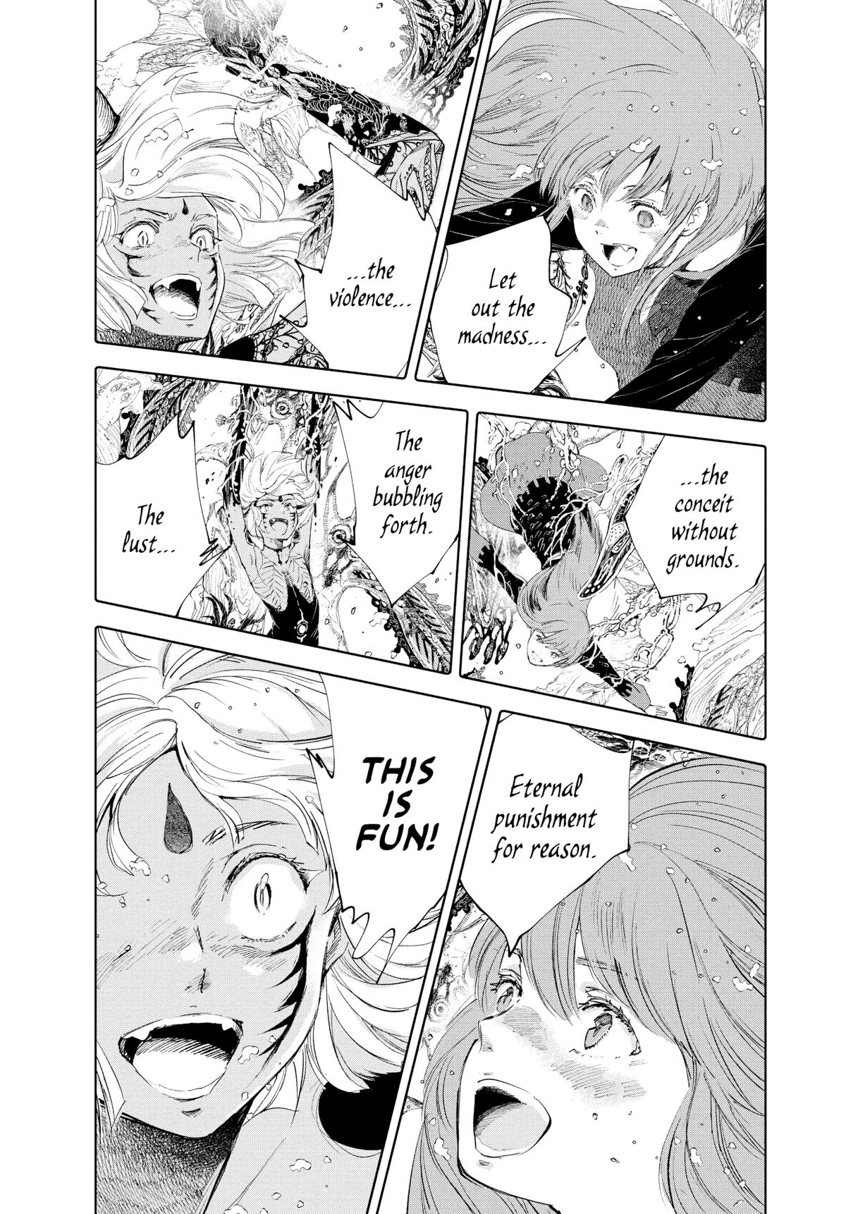 Kujira no Kora wa Sajou ni Utau Chapter 91 page 34 - Chapter 91