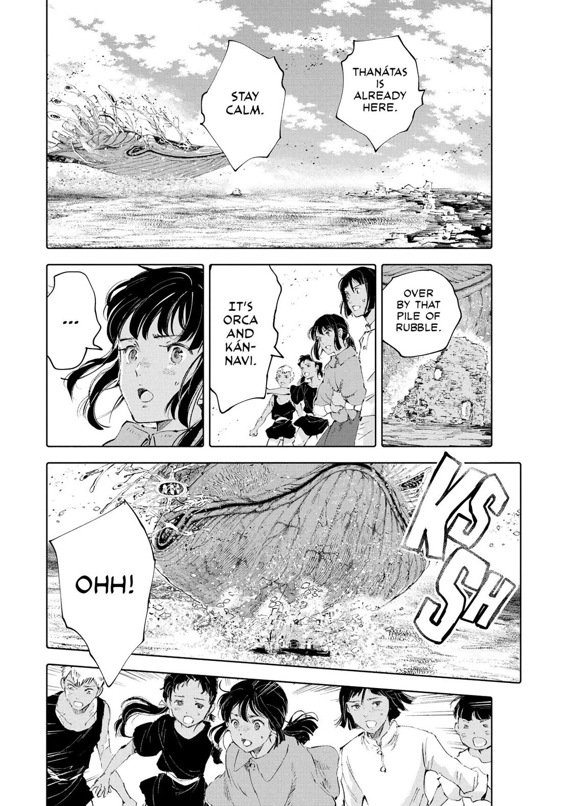 Kujira no Kora wa Sajou ni Utau Chapter 93 page 21 - Chapter 93