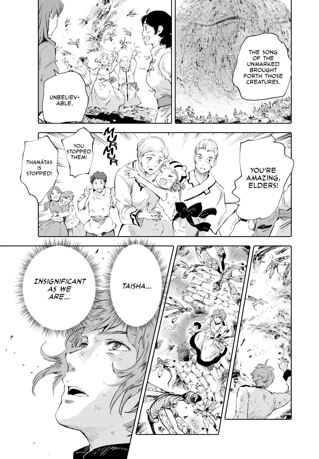 Kujira no Kora wa Sajou ni Utau Chapter 93 page 36 - Chapter 93