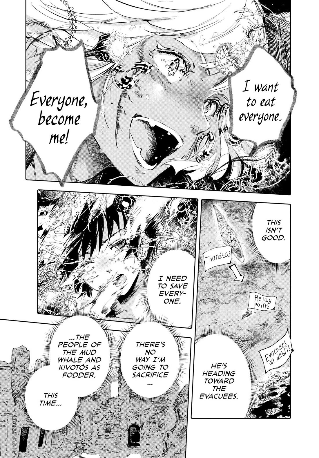 Kujira no Kora wa Sajou ni Utau Chapter 93 page 8 - Chapter 93