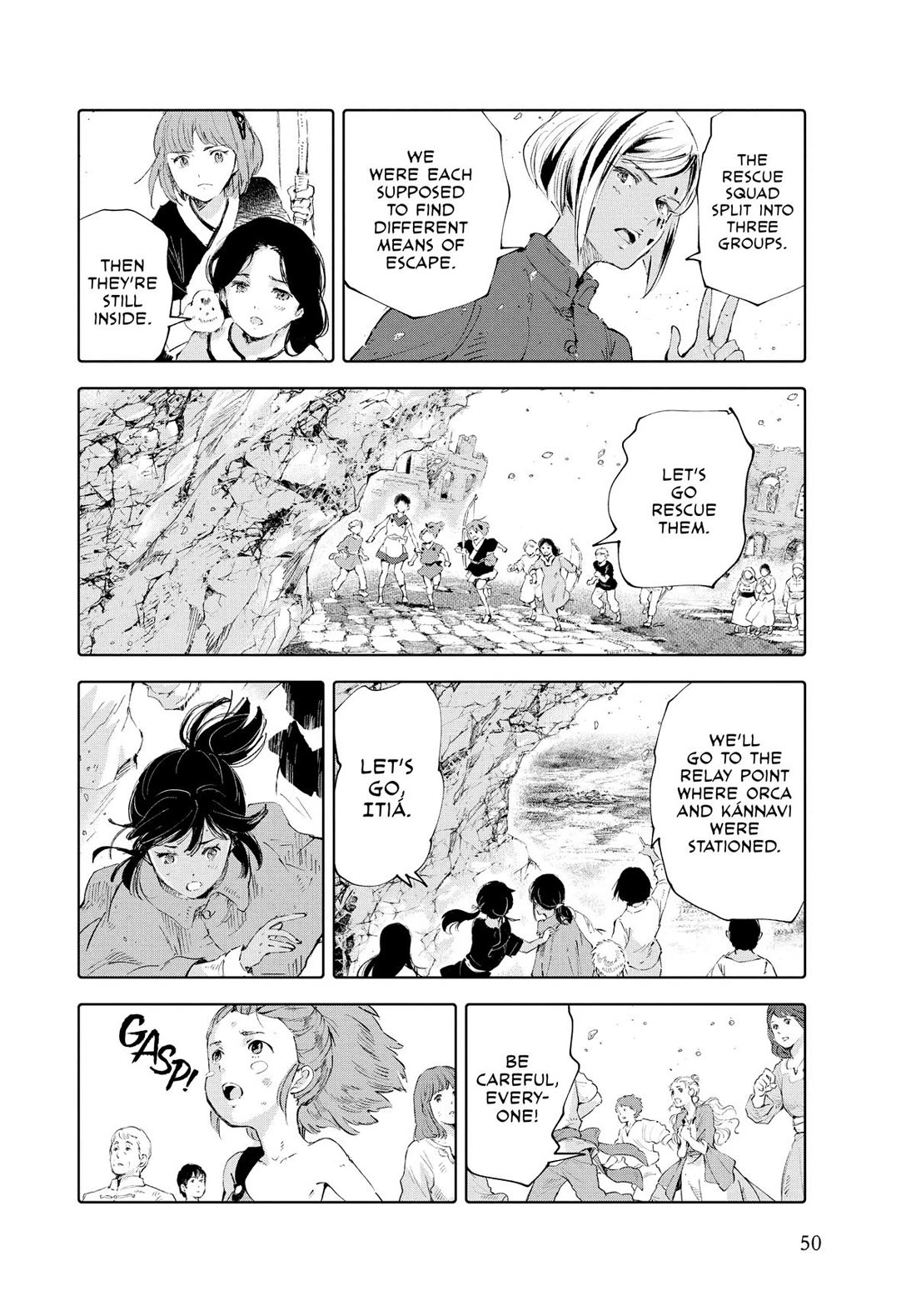 Kujira no Kora wa Sajou ni Utau Chapter 94 page 6 - Chapter 94