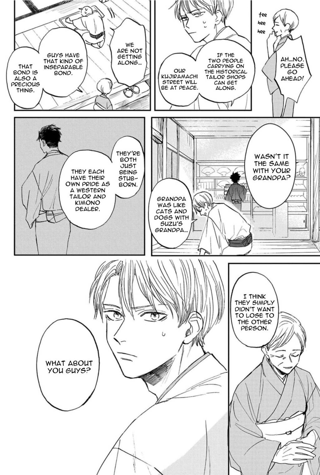 Kujira no Oshitate-san Chapter 1 page 12 - Chapter 1