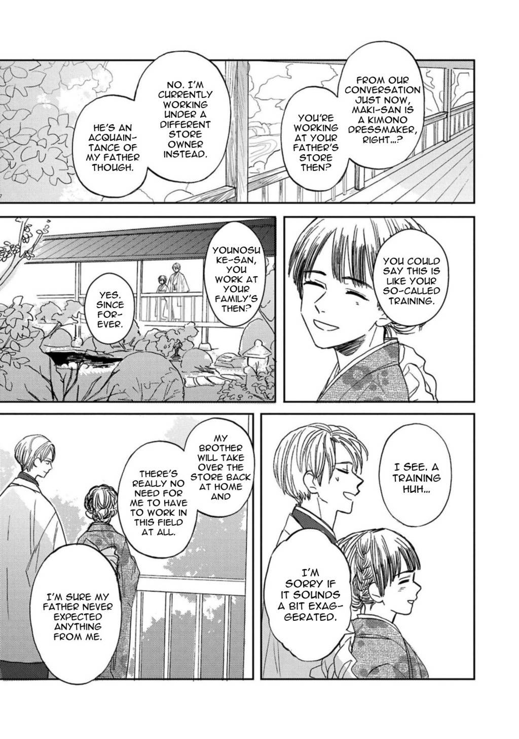 Kujira no Oshitate-san Chapter 3 page 14 - Chapter 3