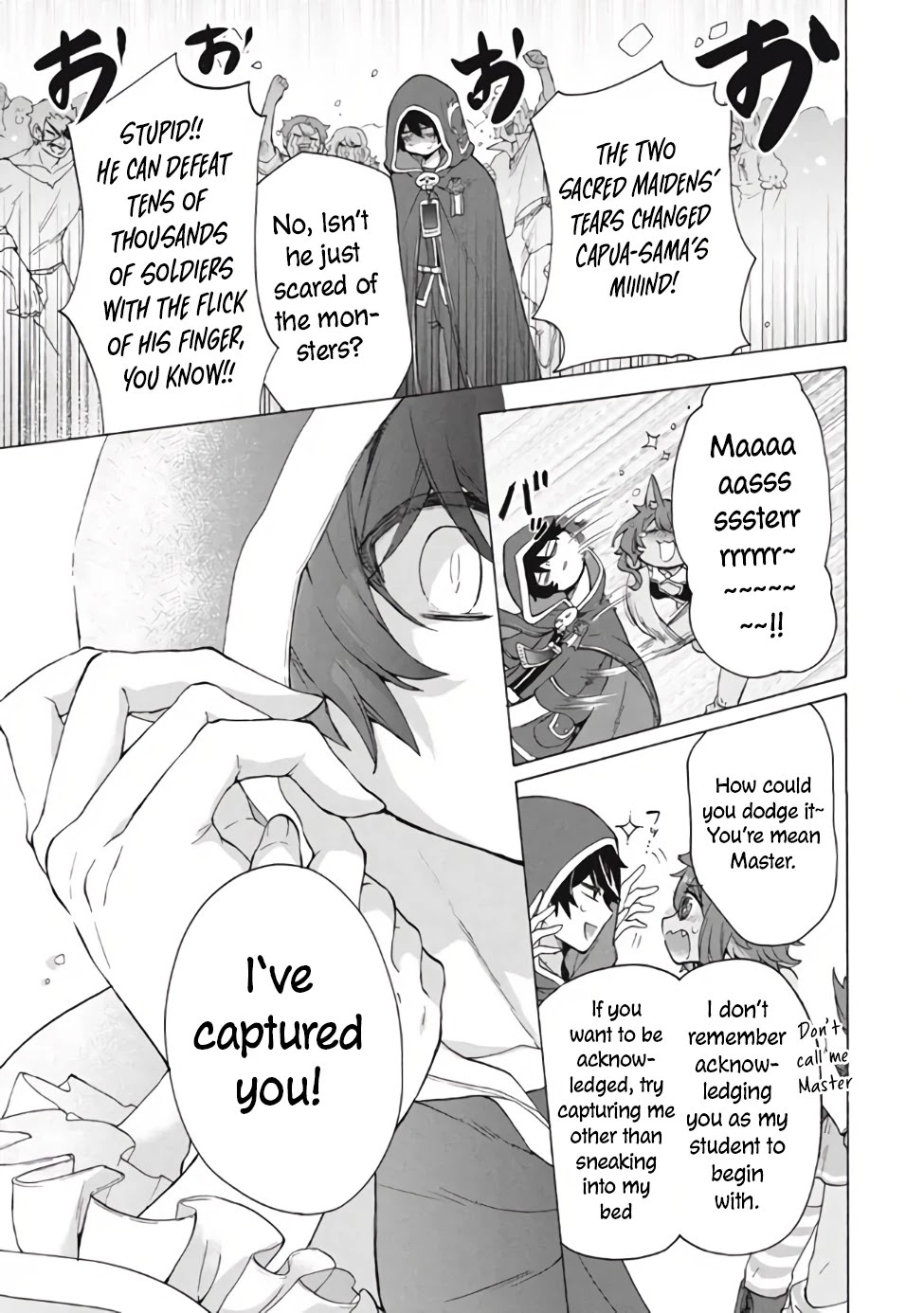 "Kukuku....... He Is the Weakest of the Four Heavenly Monarchs." I Was Dismissed From My Job, but Somehow I Became the Master of a Hero and a Holy Maiden Chapter 10.1 page 36 - Chapter 10.1 - 10.2