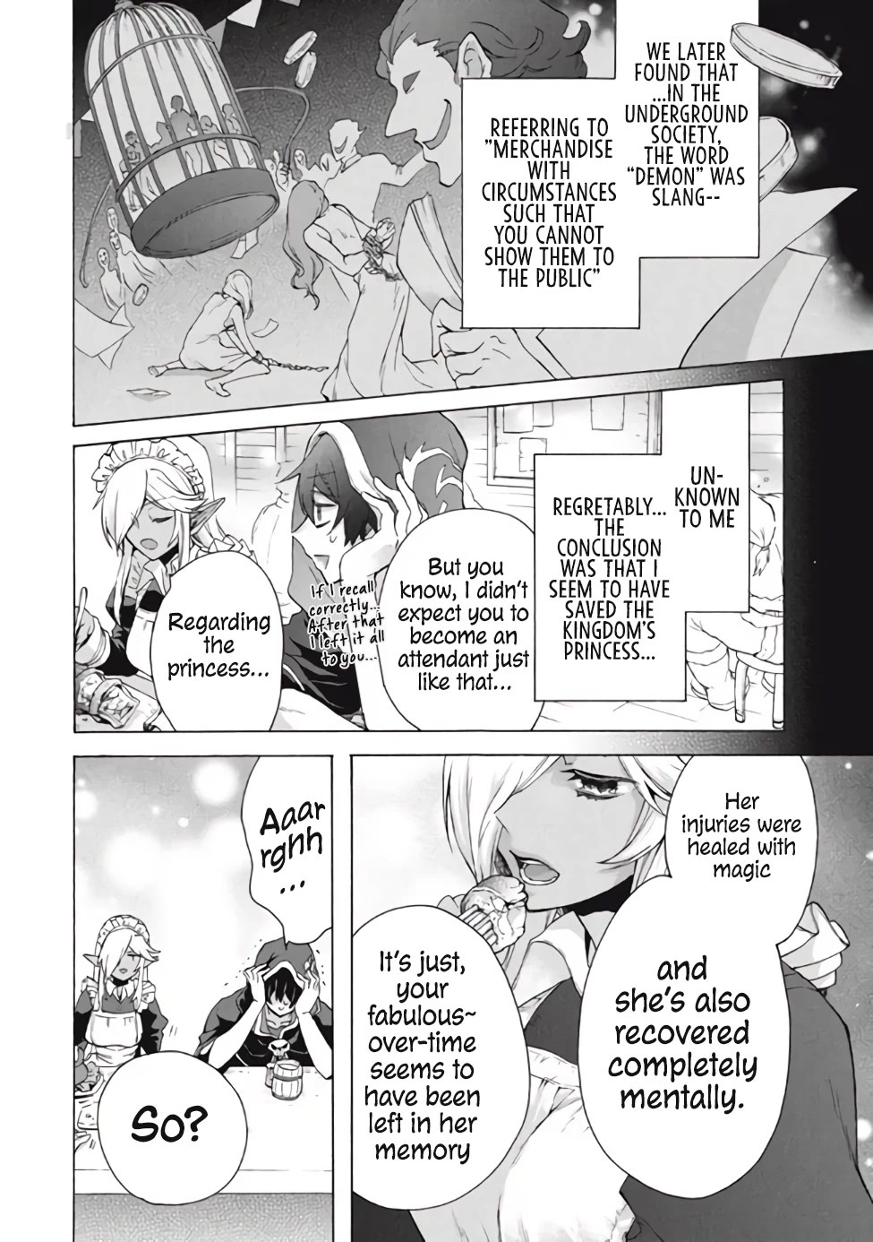 "Kukuku....... He Is the Weakest of the Four Heavenly Monarchs." I Was Dismissed From My Job, but Somehow I Became the Master of a Hero and a Holy Maiden Chapter 12.1 page 23 - Chapter 12.1 - 12.2