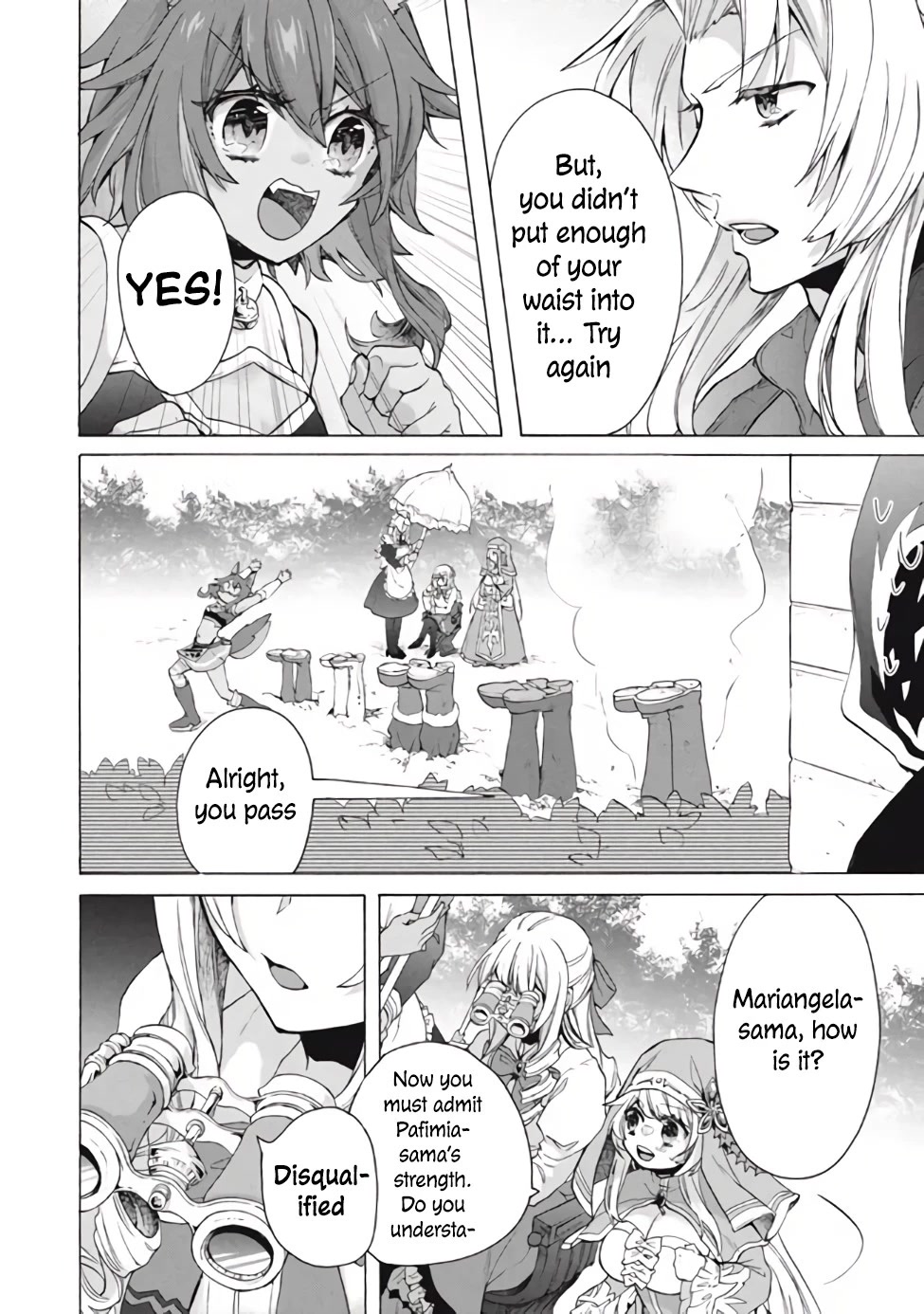 "Kukuku....... He Is the Weakest of the Four Heavenly Monarchs." I Was Dismissed From My Job, but Somehow I Became the Master of a Hero and a Holy Maiden Chapter 12.1 page 5 - Chapter 12.1 - 12.2