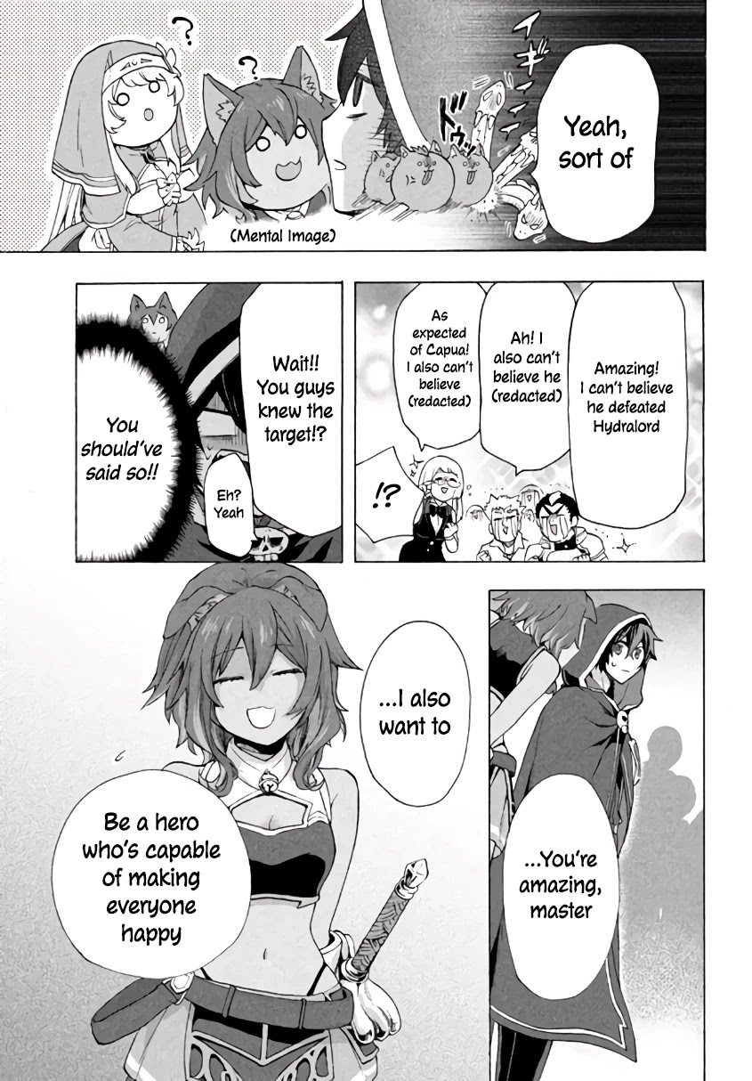 "Kukuku....... He Is the Weakest of the Four Heavenly Monarchs." I Was Dismissed From My Job, but Somehow I Became the Master of a Hero and a Holy Maiden Chapter 6.1 page 4 - Chapter 6.1 - 6.2