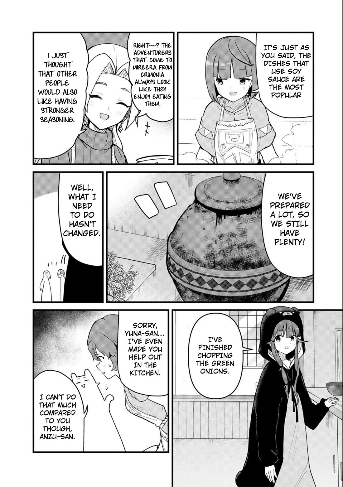 Kuma Kuma Kuma Bear Chapter 100 page 2 - Chapter 100: Kuma-san and the Diners Opening Day