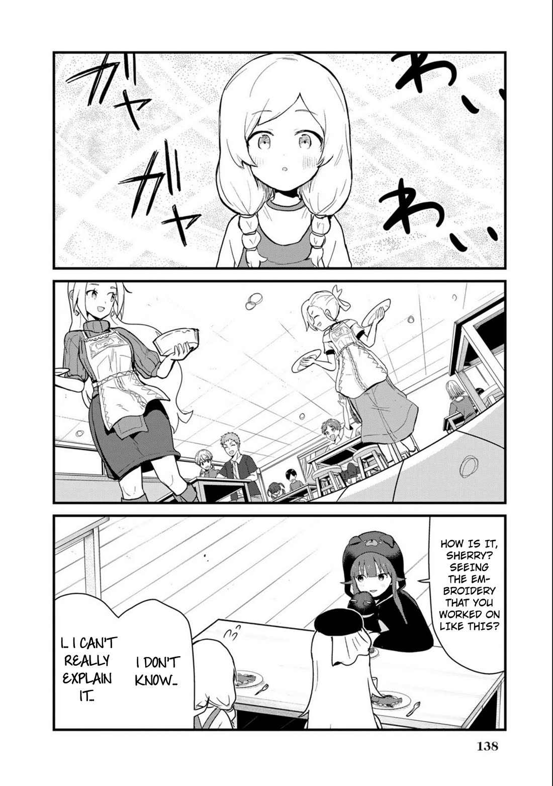 Kuma Kuma Kuma Bear Chapter 100 page 6 - Chapter 100: Kuma-san and the Diners Opening Day