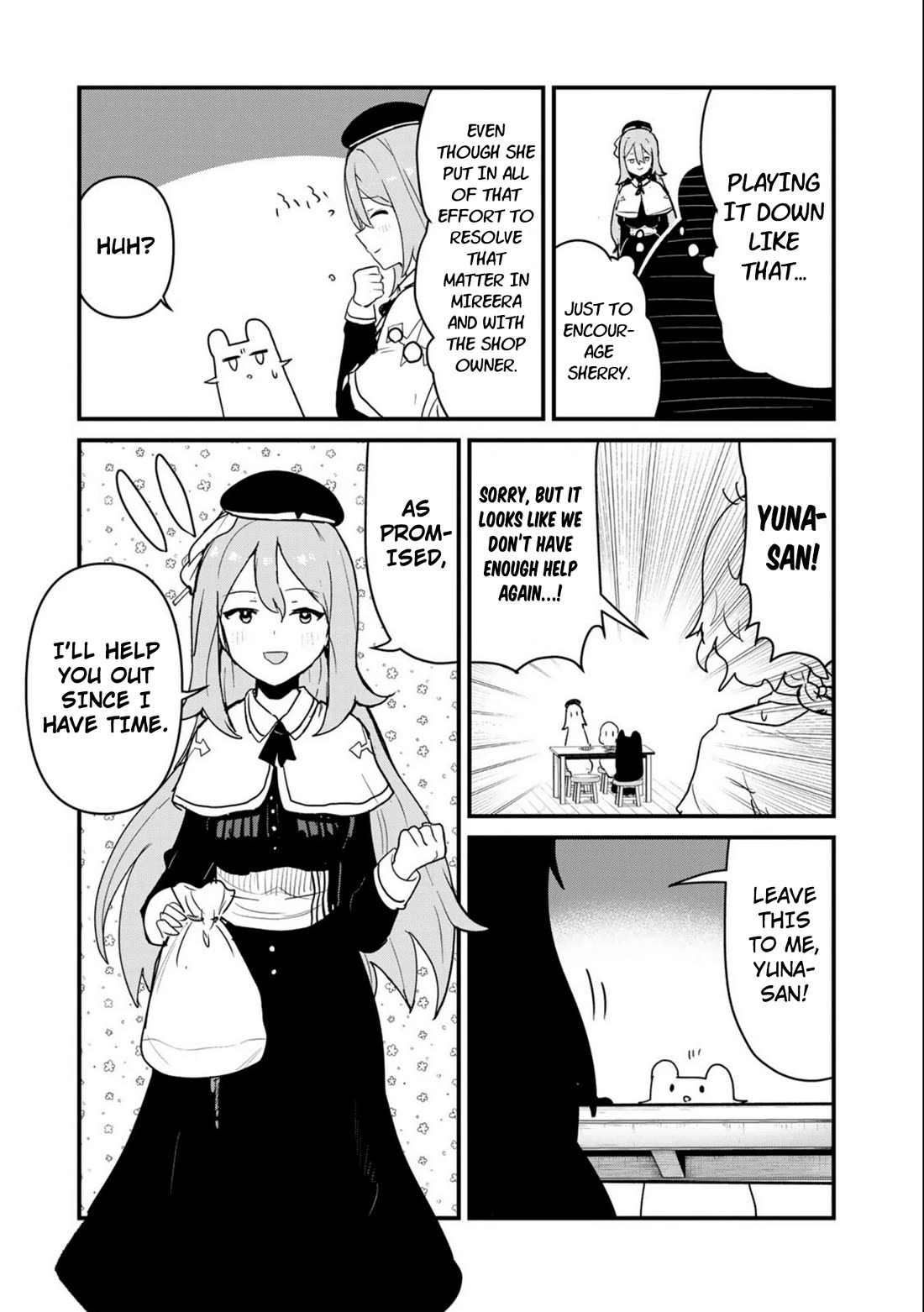 Kuma Kuma Kuma Bear Chapter 100 page 9 - Chapter 100: Kuma-san and the Diners Opening Day
