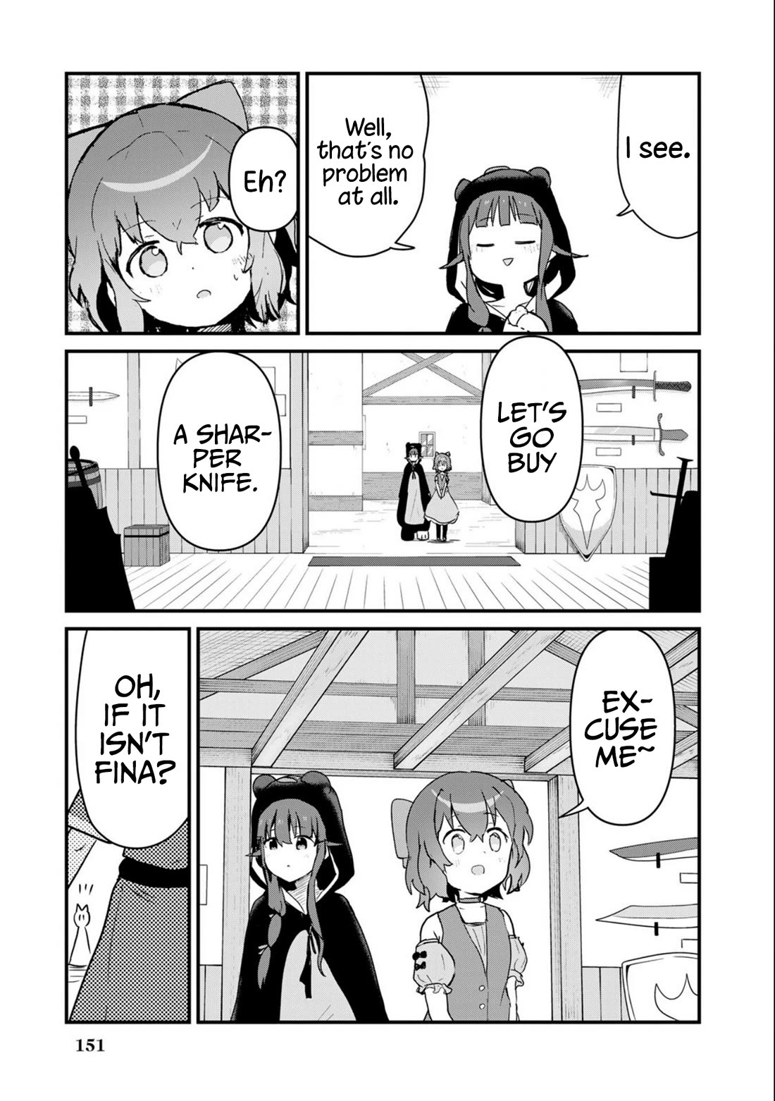 Kuma Kuma Kuma Bear Chapter 101 page 3 - Chapter 101: Kuma-san and the Mithril Quest