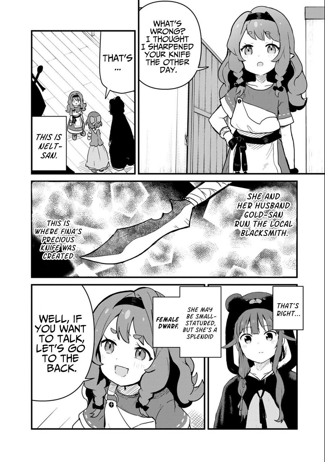 Kuma Kuma Kuma Bear Chapter 101 page 4 - Chapter 101: Kuma-san and the Mithril Quest