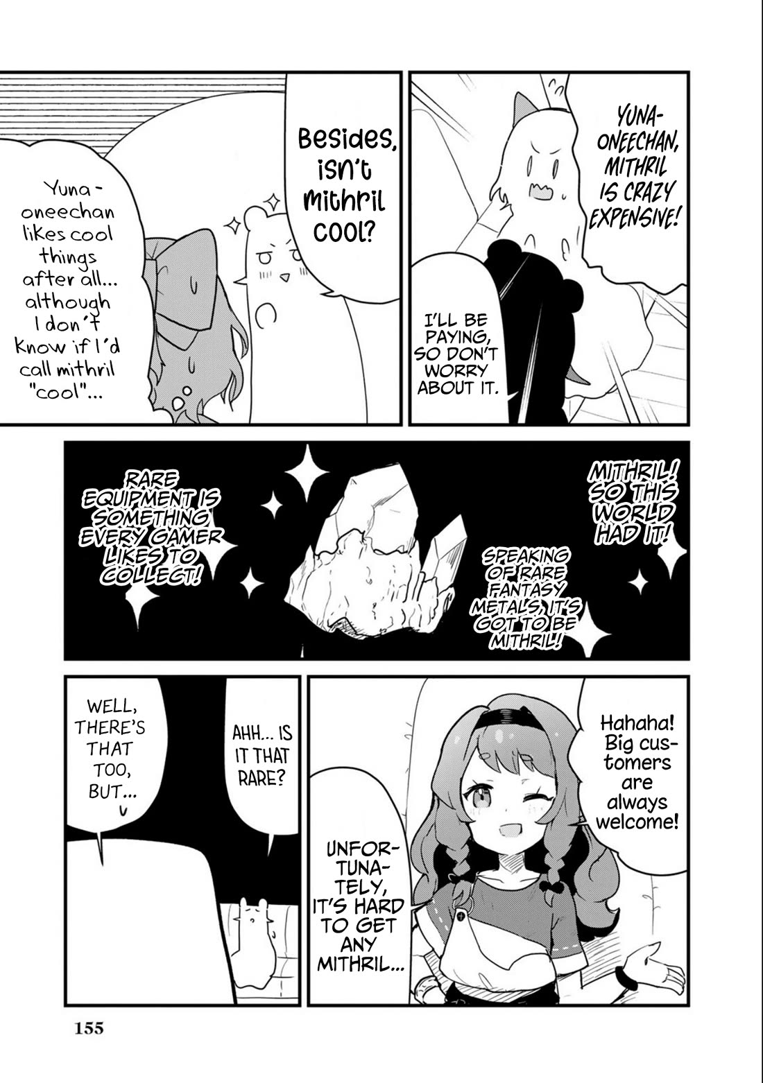 Kuma Kuma Kuma Bear Chapter 101 page 7 - Chapter 101: Kuma-san and the Mithril Quest