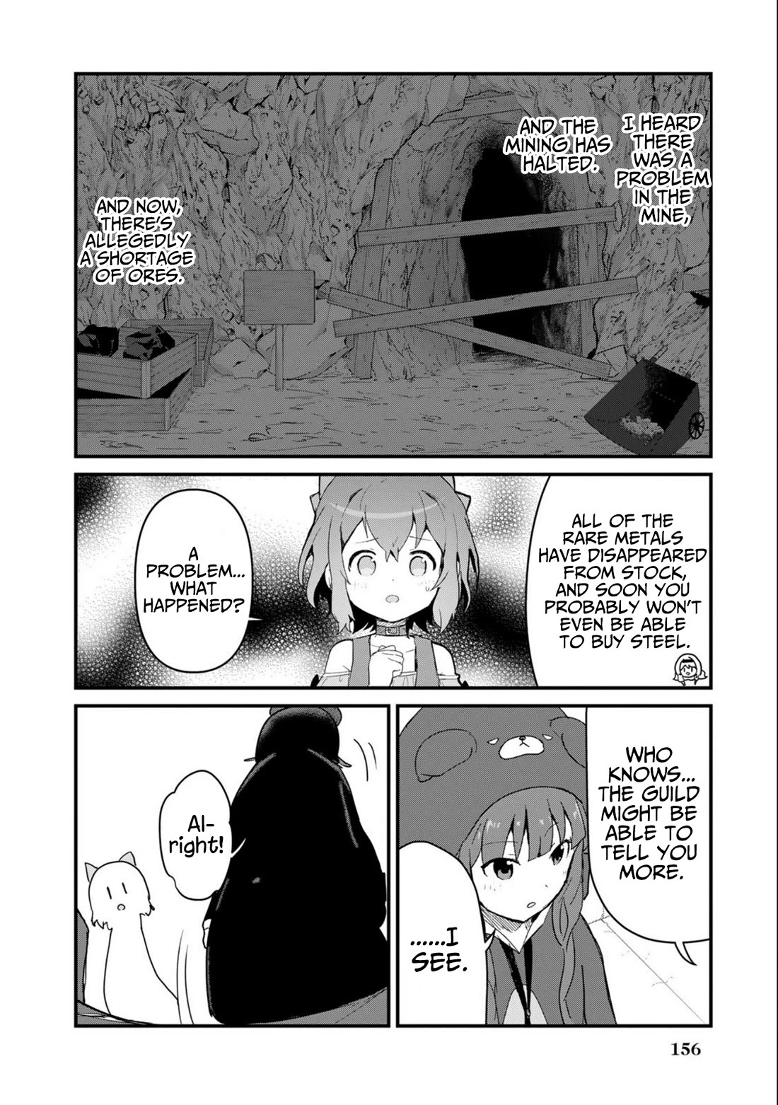 Kuma Kuma Kuma Bear Chapter 101 page 8 - Chapter 101: Kuma-san and the Mithril Quest