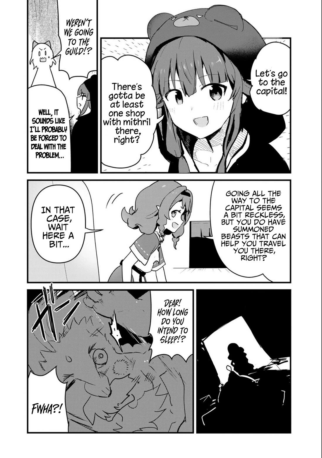 Kuma Kuma Kuma Bear Chapter 101 page 9 - Chapter 101: Kuma-san and the Mithril Quest