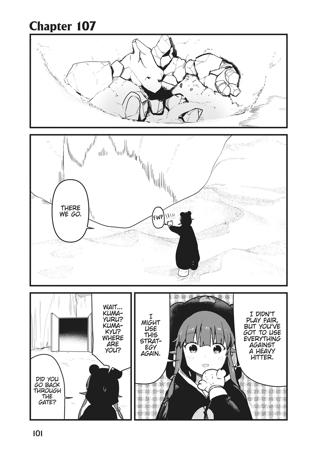 Kuma Kuma Kuma Bear Chapter 107 page 1 - Chapter 107