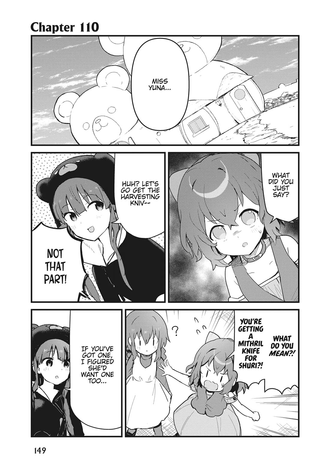 Kuma Kuma Kuma Bear Chapter 110 page 1 - Chapter 110