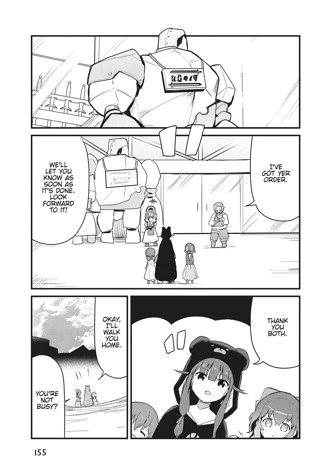 Kuma Kuma Kuma Bear Chapter 110 page 7 - Chapter 110
