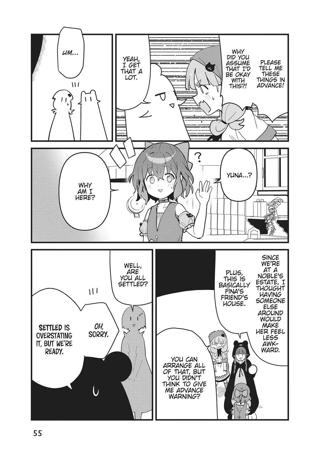 Kuma Kuma Kuma Bear Chapter 114 page 3 - Chapter 114