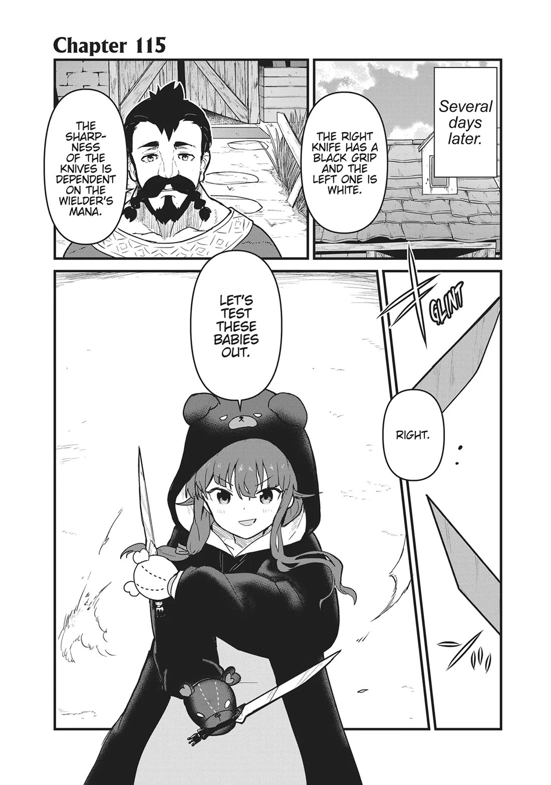 Kuma Kuma Kuma Bear Chapter 115 page 1 - Chapter 115