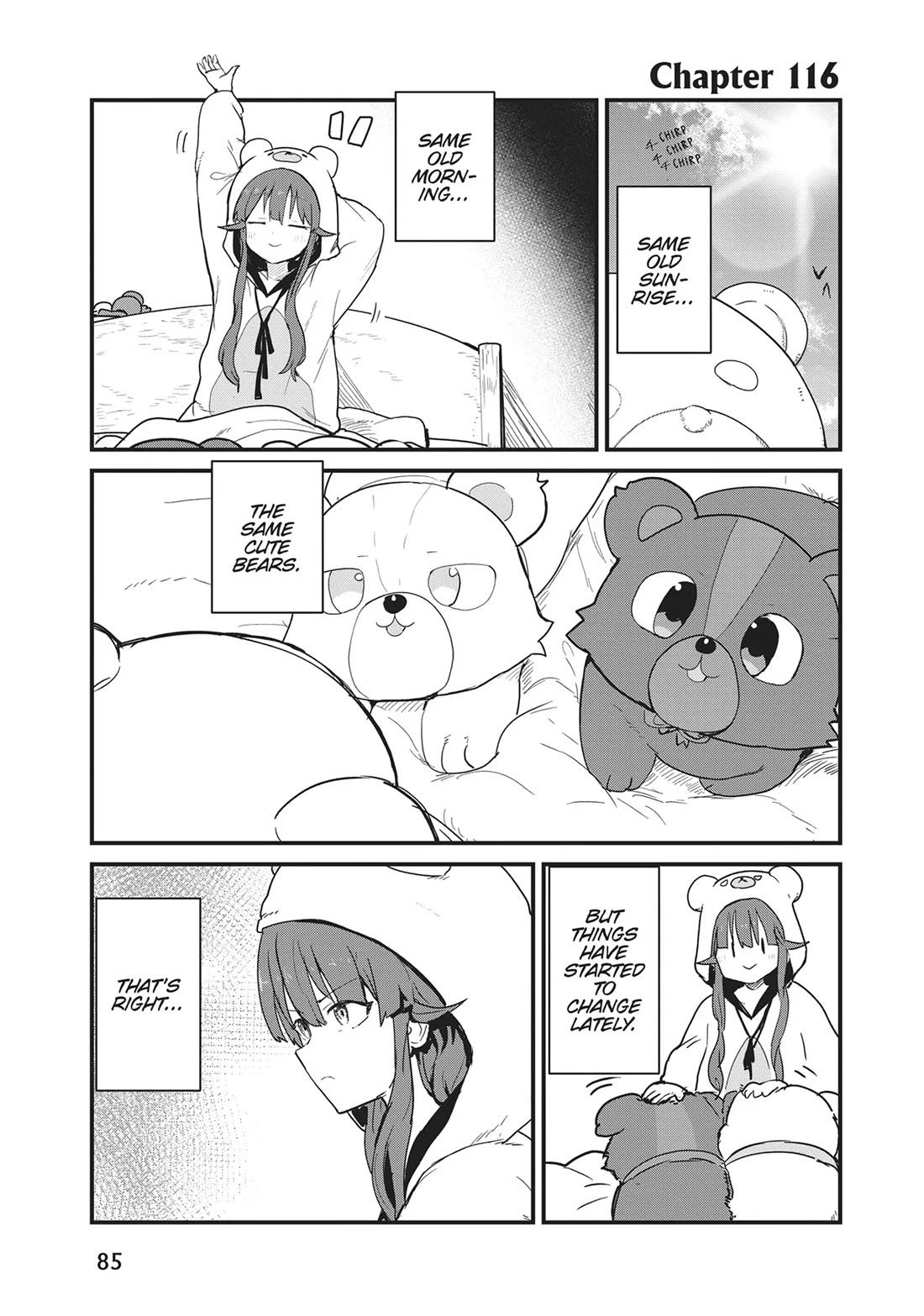 Kuma Kuma Kuma Bear Chapter 116 page 1 - Chapter 116