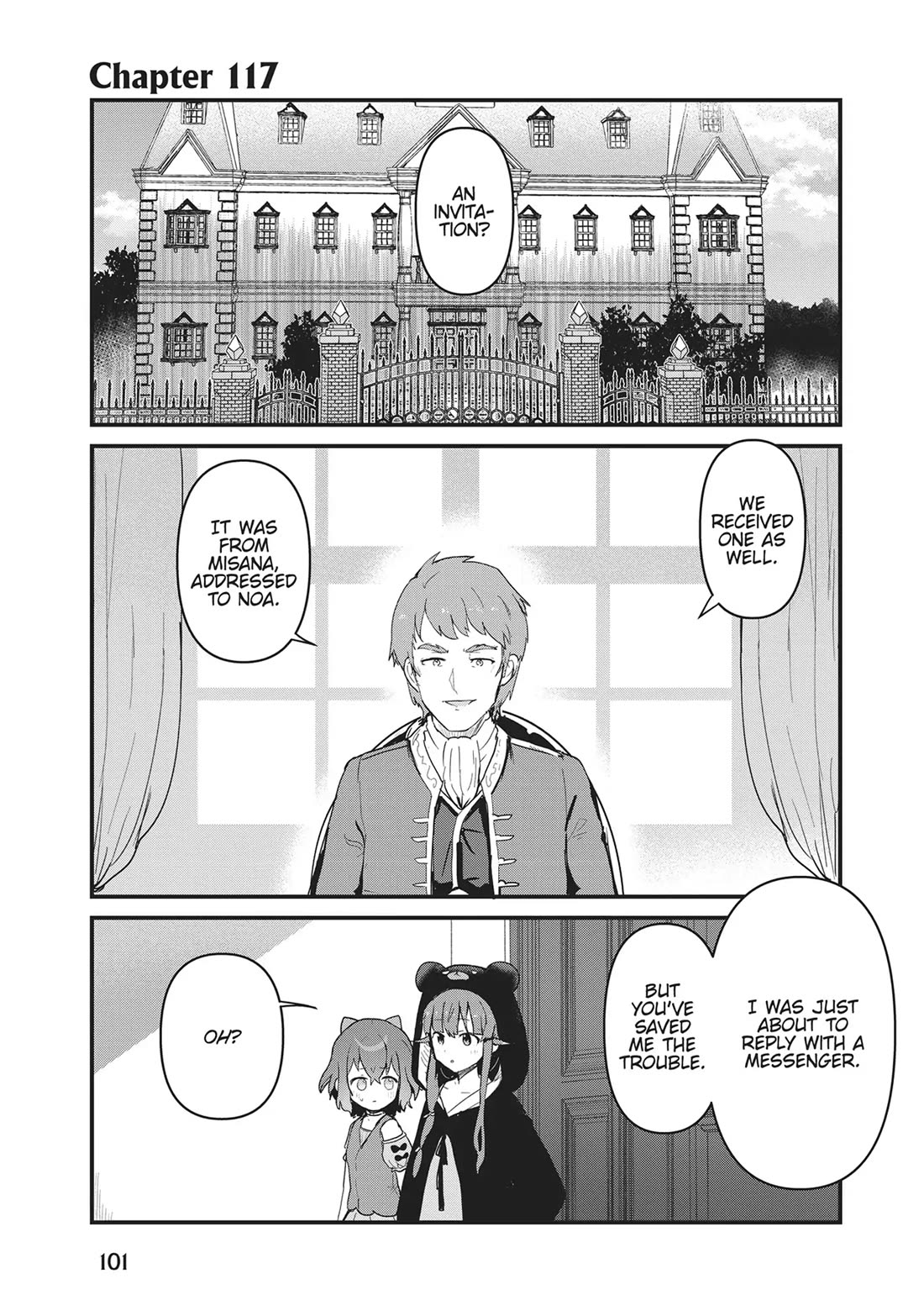 Kuma Kuma Kuma Bear Chapter 117 page 1 - Chapter 117