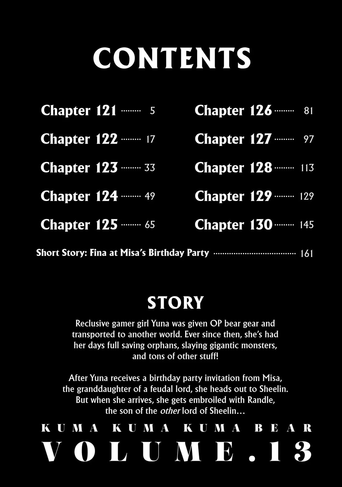 Kuma Kuma Kuma Bear Chapter 121 page 5 - Chapter 121
