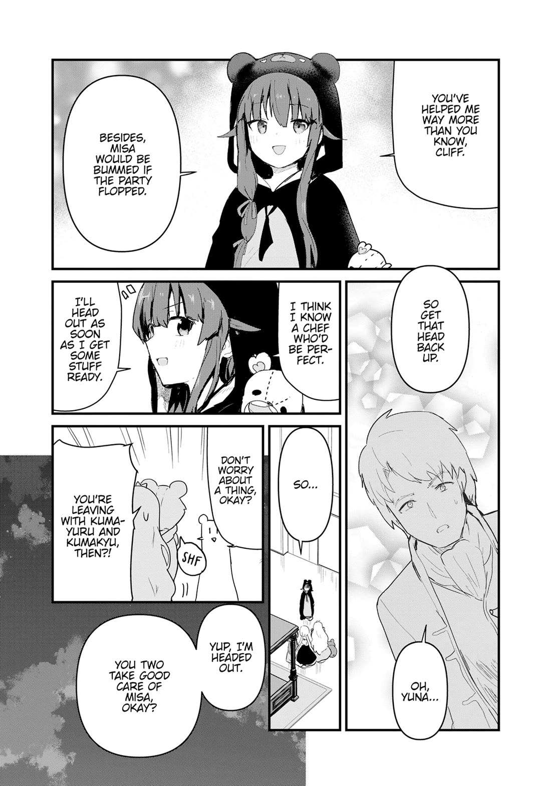 Kuma Kuma Kuma Bear Chapter 122 page 1 - Chapter 122