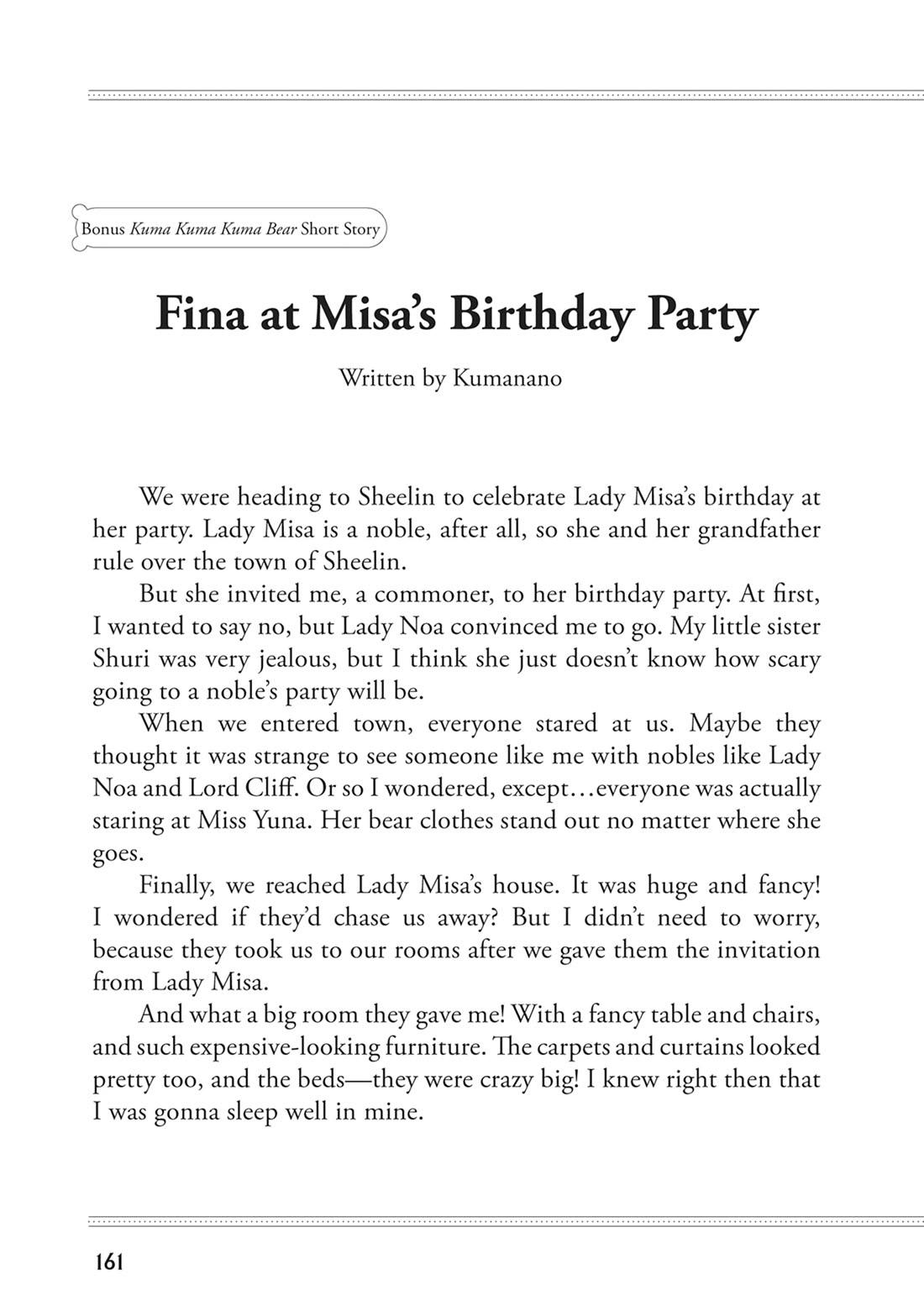 Kuma Kuma Kuma Bear Chapter 130.5 page 1 - Chapter 130.5