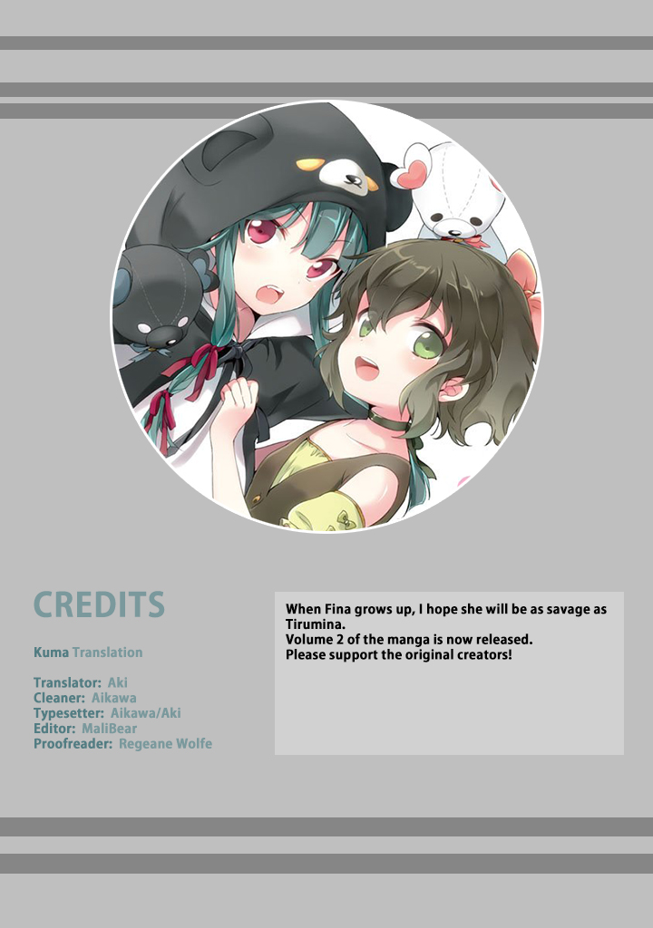 Kuma Kuma Kuma Bear Chapter 22 page 1 - Chapter 22