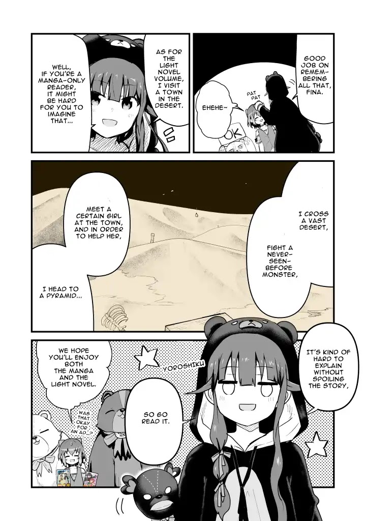 Kuma Kuma Kuma Bear Chapter 32.5 page 2 - Chapter 32.5: WARNING: SLIGHT SPOILER