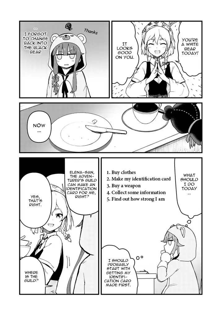 Kuma Kuma Kuma Bear Chapter 4 page 2 - Chapter 4