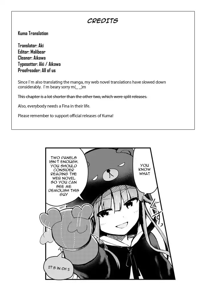 Kuma Kuma Kuma Bear Chapter 5 page 17 - Chapter 5