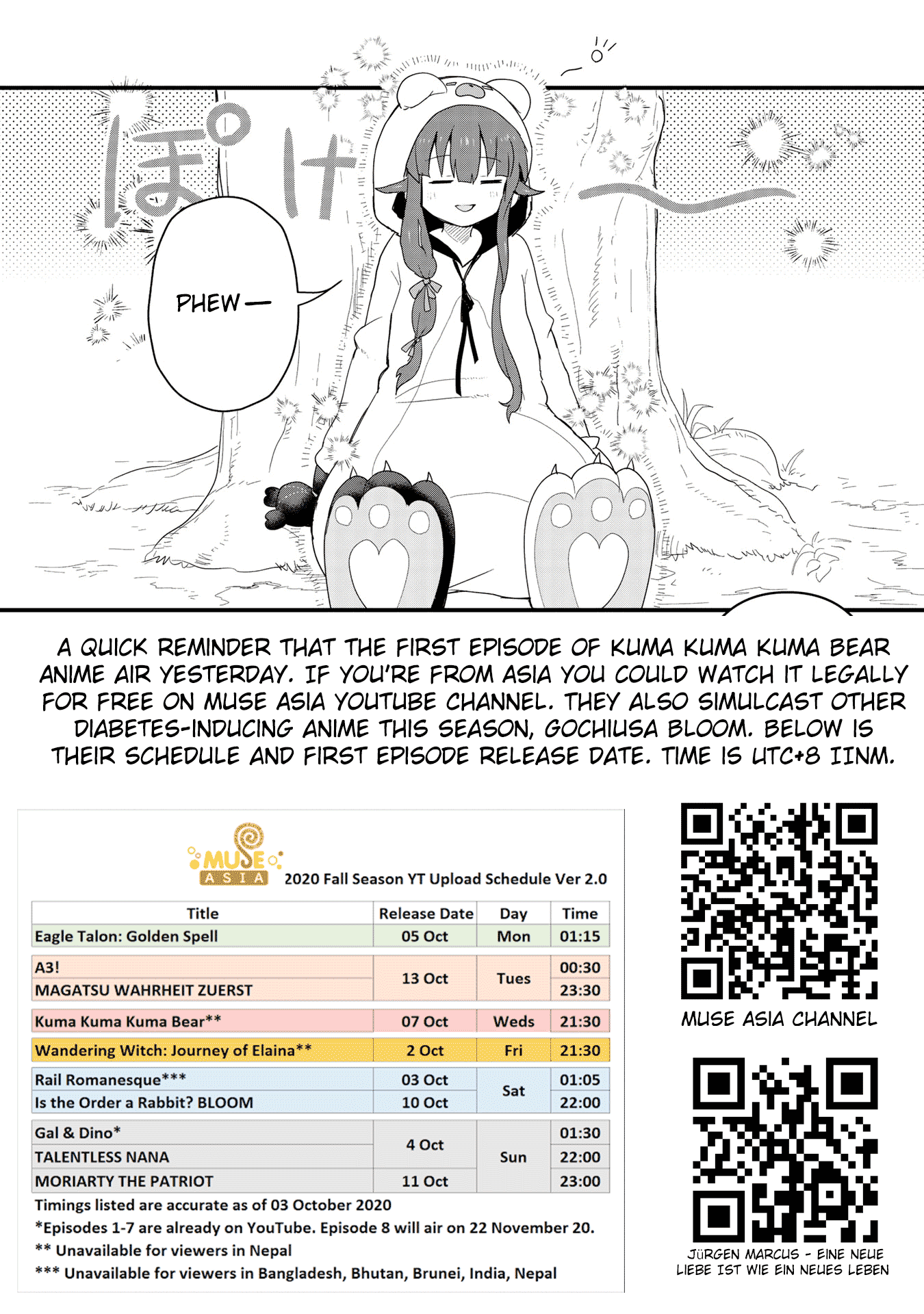 Kuma Kuma Kuma Bear Chapter 52 page 20 - Chapter 52
