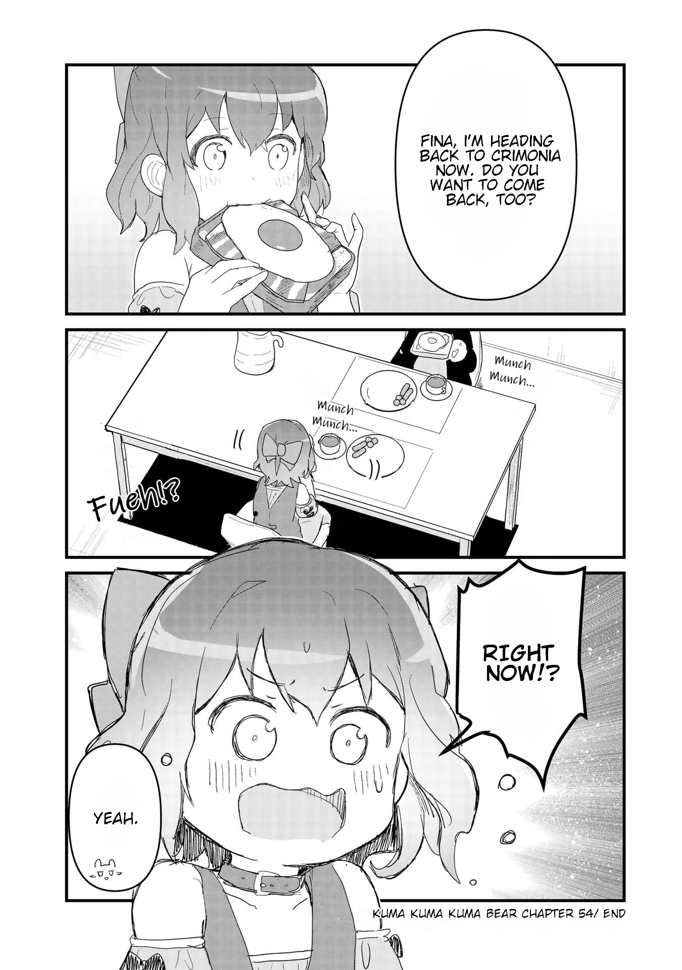 Kuma Kuma Kuma Bear Chapter 54 page 24 - Chapter 54