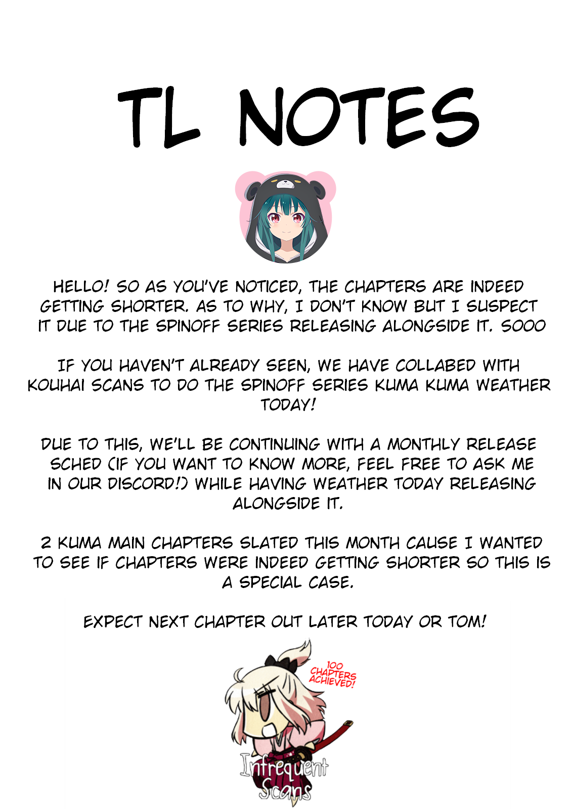 Kuma Kuma Kuma Bear Chapter 63 page 13 - Chapter 63