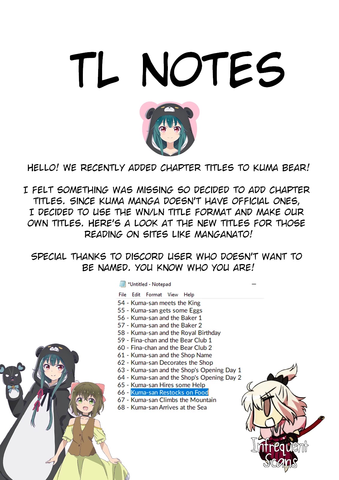 Kuma Kuma Kuma Bear Chapter 67 page 15 - Chapter 67: Kuma-san Climbs the Mountain