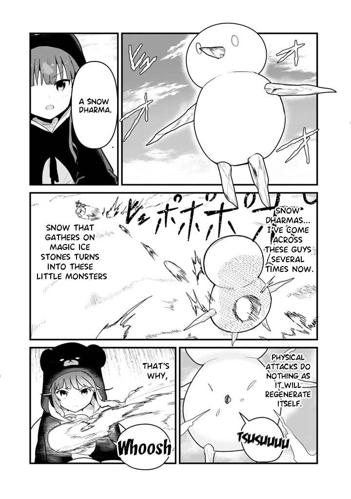 Kuma Kuma Kuma Bear Chapter 67 page 7 - Chapter 67: Kuma-san Climbs the Mountain