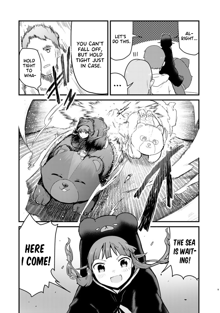 Kuma Kuma Kuma Bear Chapter 68 page 12 - Chapter 68: Kuma-san Arrives at the Sea