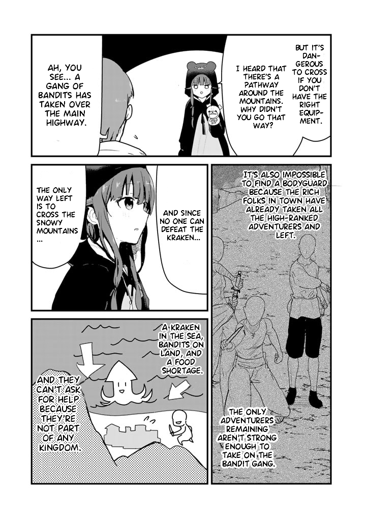 Kuma Kuma Kuma Bear Chapter 68 page 6 - Chapter 68: Kuma-san Arrives at the Sea