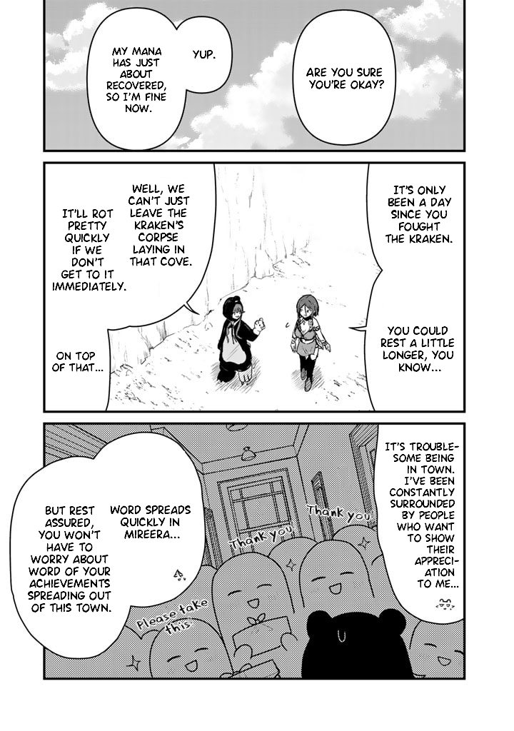 Kuma Kuma Kuma Bear Chapter 76 page 1 - Chapter 76: Kuma-san and the Festival
