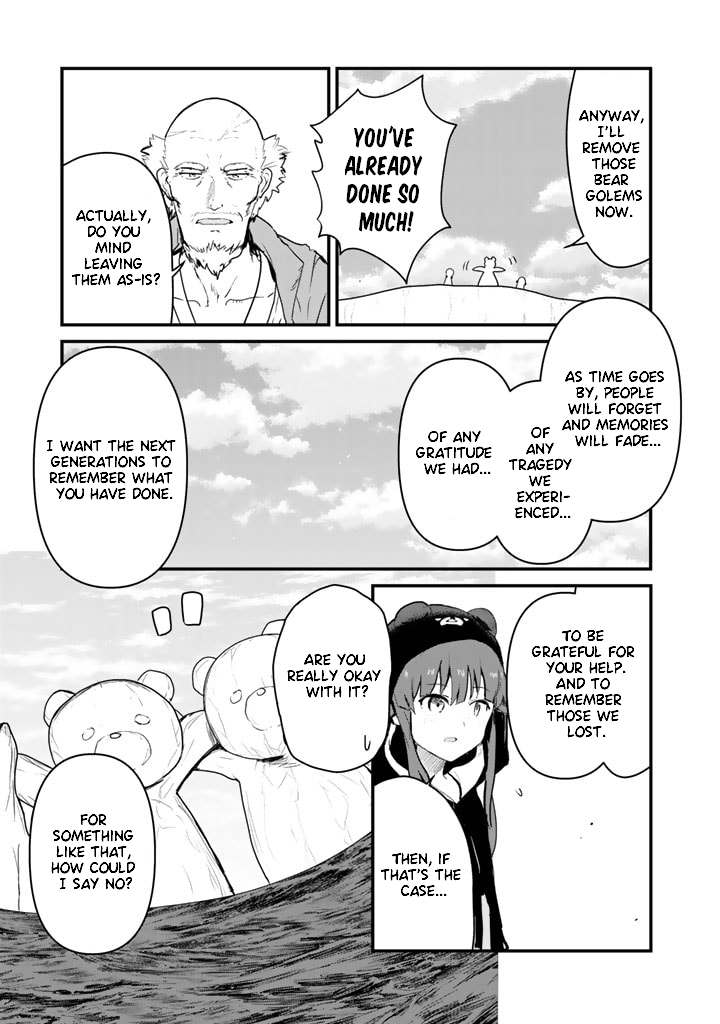 Kuma Kuma Kuma Bear Chapter 76 page 7 - Chapter 76: Kuma-san and the Festival