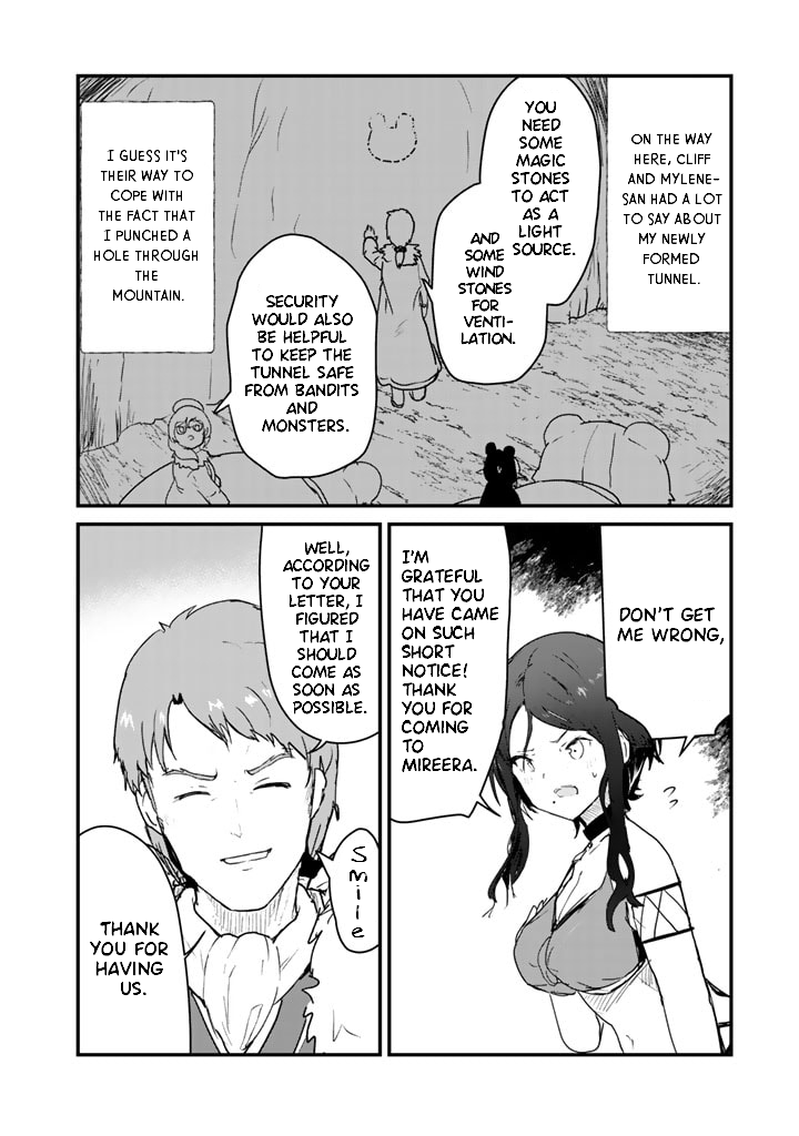 Kuma Kuma Kuma Bear Chapter 77 page 12 - Chapter 77: Kuma-san Makes a Tunnel