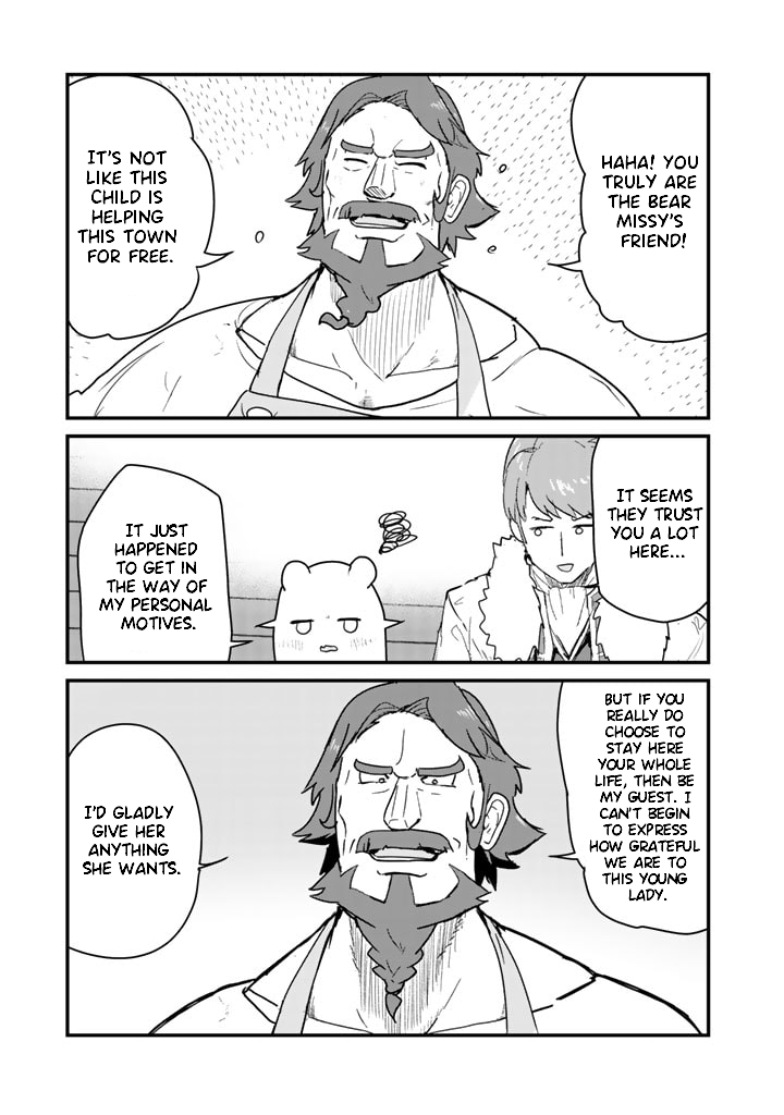 Kuma Kuma Kuma Bear Chapter 77 page 15 - Chapter 77: Kuma-san Makes a Tunnel